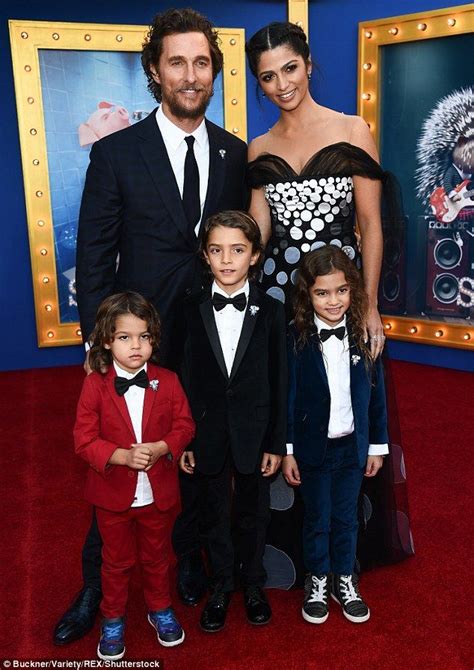 matthew mcconaughey family pictures|matthew mcconaughey wife kids.